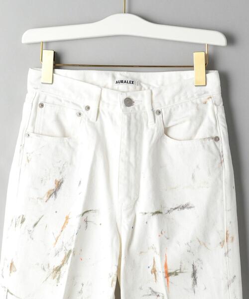 AURALEE（オーラリー）の「＜AURALEE＞ペイントデニムパンツΨ（デニム