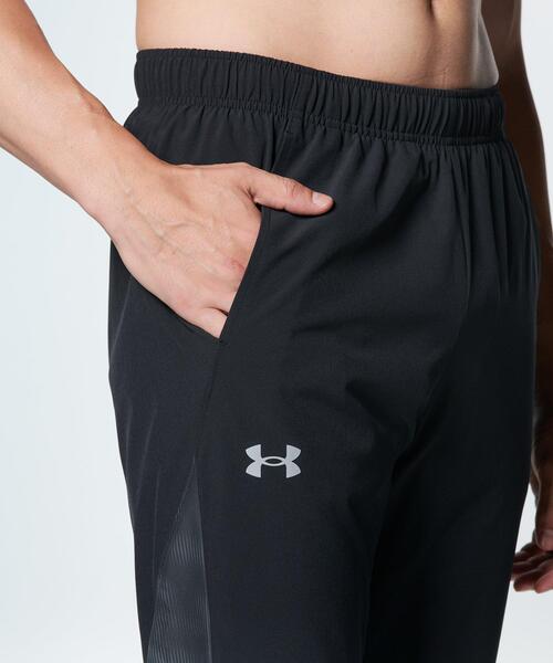 セール】UAトリコット ラインド ウーブン パンツ（トレーニング/メンズ