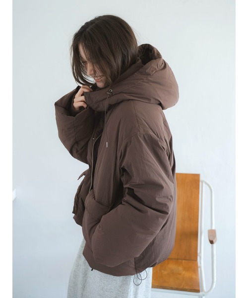セール】フードデザインダウン（ダウンジャケット/コート）｜Ungrid
