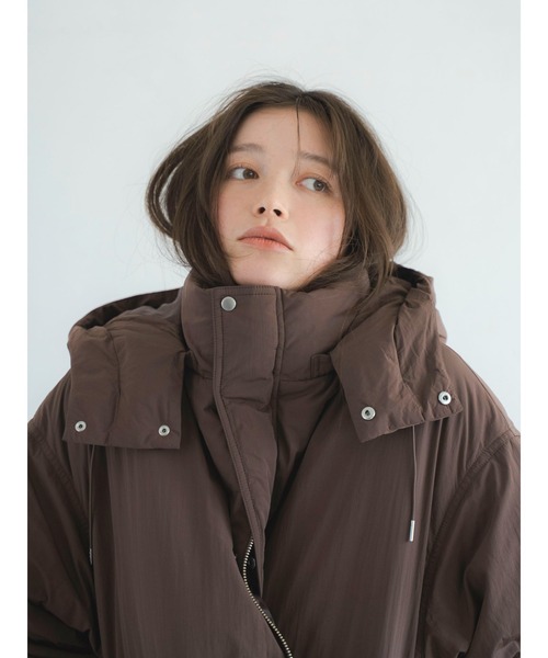 セール】フードデザインダウン（ダウンジャケット/コート）｜Ungrid