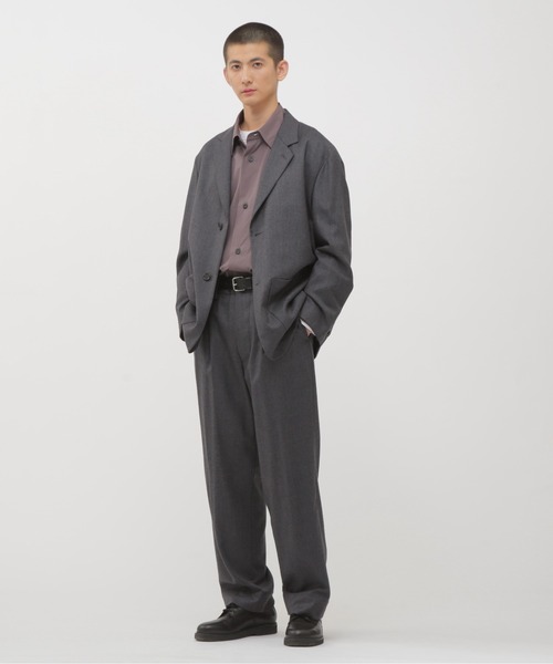 セール】MILLED FINE WOOL TWILL（その他パンツ）｜MARGARET HOWELL