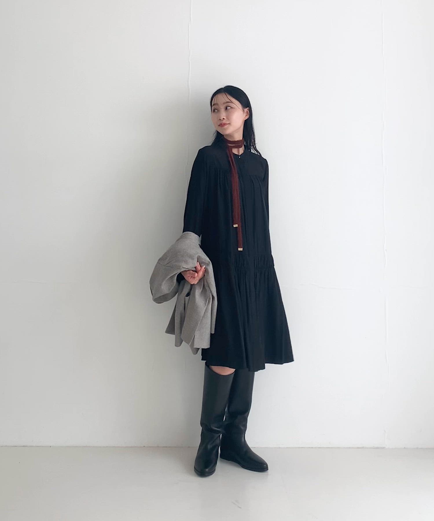 セール】シャドーチェックミニワンピース（ワンピース）｜URBAN