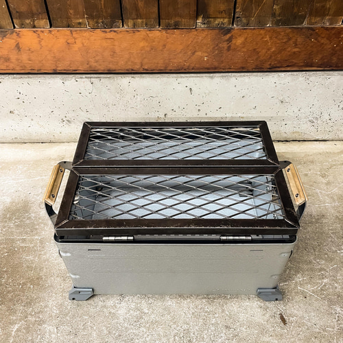 アイアン シェルフコンテナ 25 天板［鉄網］ シェルコン ウイング