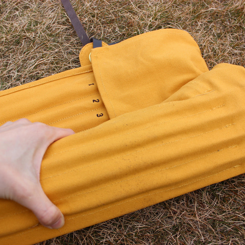 スノーピークのソリッドステークにもぴったり／本数一目瞭然☆帆布の