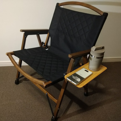 クイックキャンプ ウッドローチェア用サイドテーブル その他インテリア