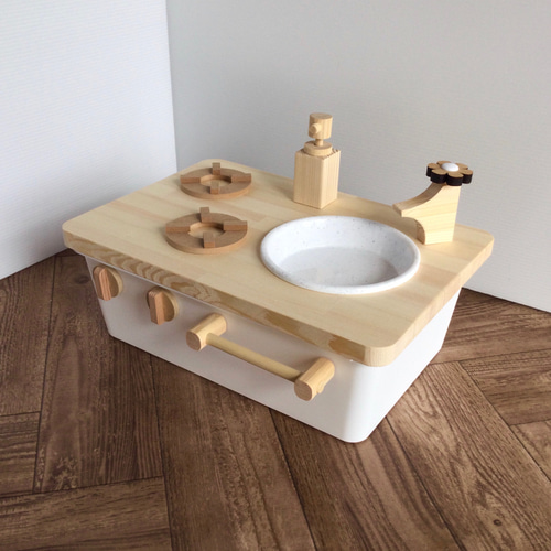 収納式 ままごとキッチン セット 木製 おもちゃ・人形 大人の少年 通販