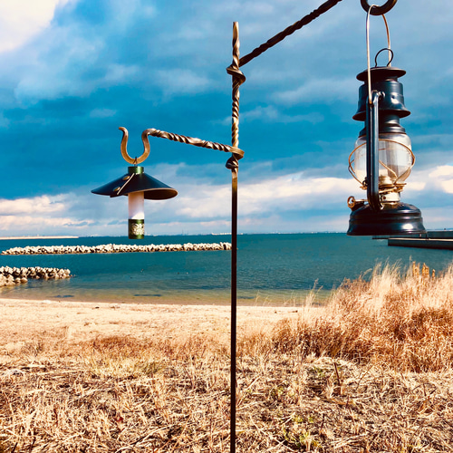 ⑥ツイストハンガー【ツイスト加工】ランタンハンガー／ランタン