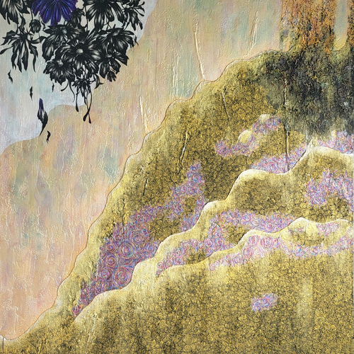 嗚呼人生よ / モダン画 117×91㎝ F50 キャンバス おしゃれ モダン