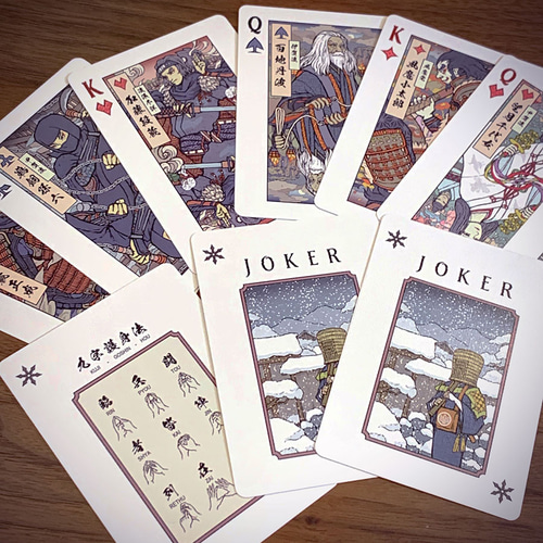 Bicycle Legendary Ninja Playing Cards (オリジナル トランプ