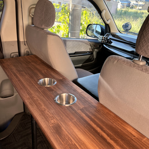 ハイエース レジアスエース リアセカンドテーブル 木材・板 アルアート