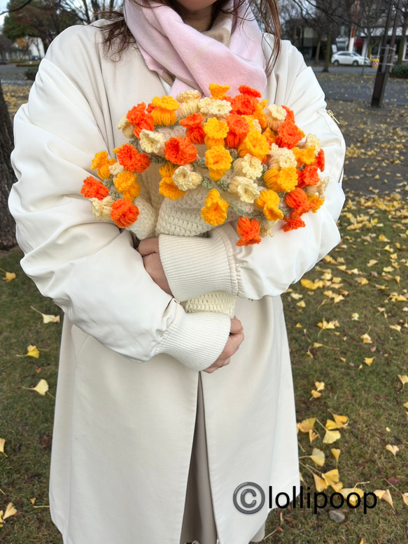 受注制作】花束ブランケット その他インテリア雑貨 lollipoop 通販