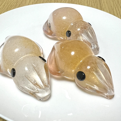 受注生産】ガラスのホタルイカ その他置物 勝木竜二 通販 18133678