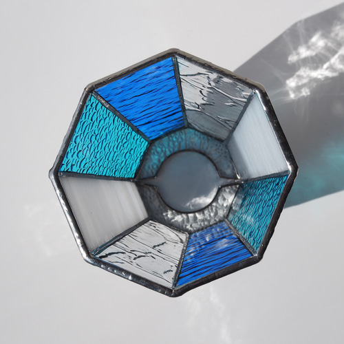 RetroShade ステンドグラスのランタンシェード｜ゴールゼロ対応