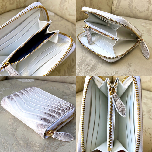 最高級】ポロサス ヒマラヤ クロコダイル 本革 財布 メンズ レディース