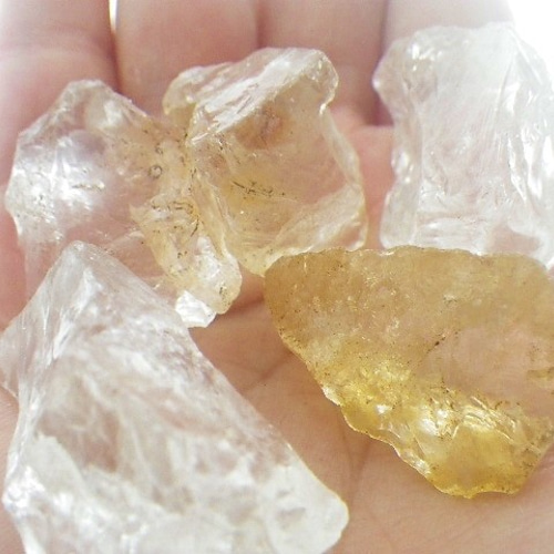 限定品Lサイズに☆超希少☆山梨県乙女鉱山産水晶かち割りロック