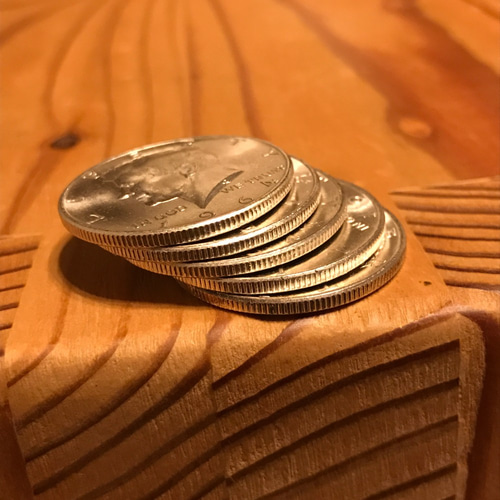 1枚の価格】ケネディハーフダラー 1964年 未流通貨幣 その他素材