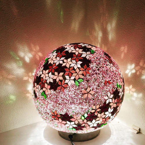 トルコモザイクフロアランプ スタンドライト・テーブルランプ らん