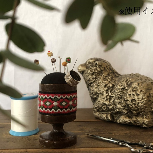 ピンクッション ‐ アンティーク/ヴィンテージ/刺繍/一点物 その他