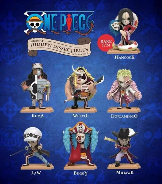 Mighty Jaxx ONE PIECE ワンピース 第四弾 半骨分 フィギュア 6体