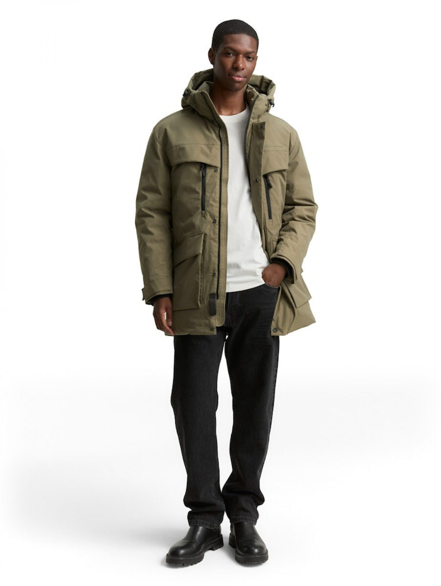 Tom Tailor Winter Jacket Parka Olive 1046906-11848 | Skroutz.mt