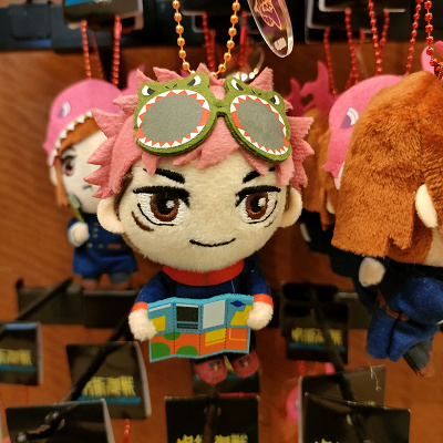 USJ×呪術廻戦コラボグッズ：マスコットキーチェーン（虎杖悠仁