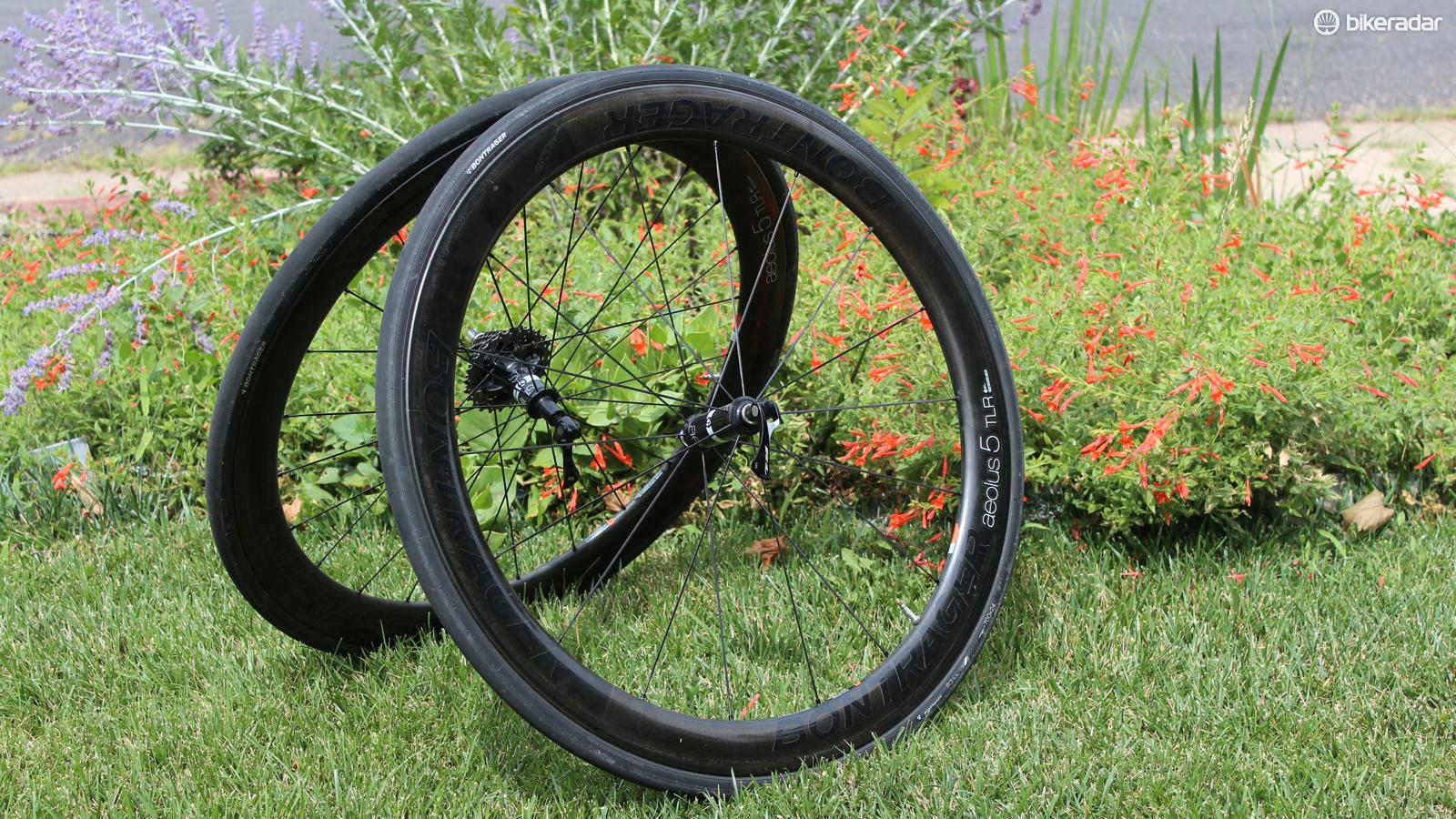 Bontrager Aeolus 5 TLR D3 carbon clinchers