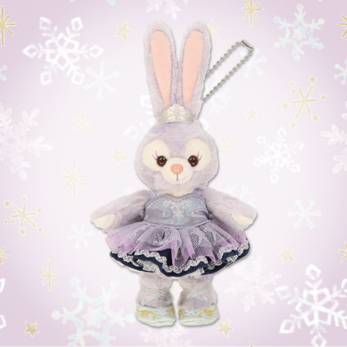 ステラルーぬいぐるみバッジ(ダンシングスノーフレークスグッズ