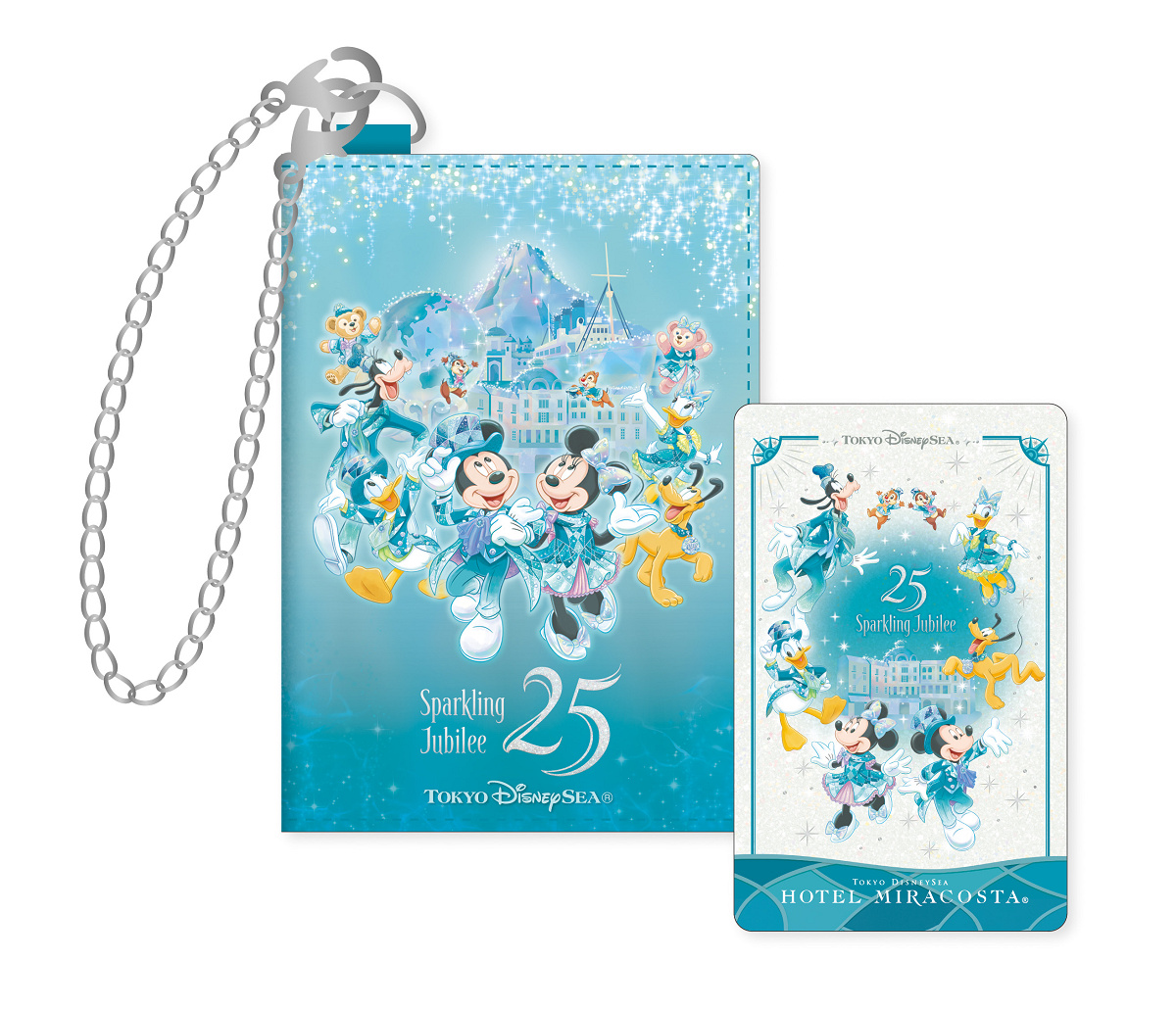 オリジナルデザインのカードキー＆キーケース（ミラコスタ