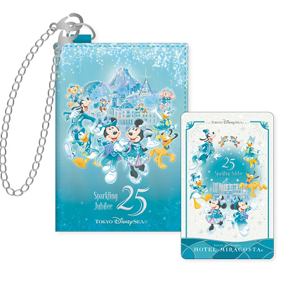 オリジナルデザインのカードキー＆キーケース（ミラコスタ