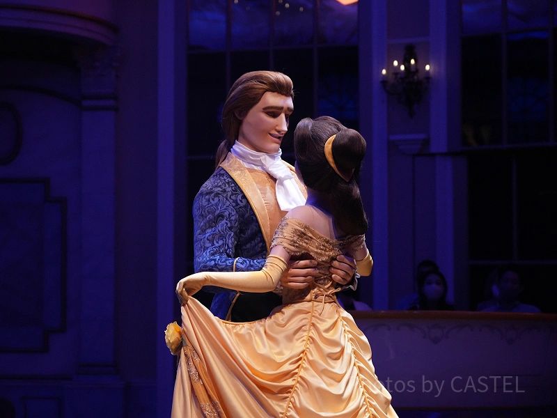 徹底解説】美女と野獣のアトラクションの仕組み！カップ型ライドや野獣