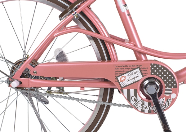 71】子供用自転車 子供車 GIRLS LABO ピンク 20インチ シングル 楽天