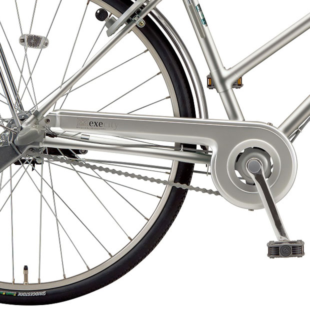 エグゼシティ S型フレーム「EX73S4」27インチ 3段変速 シティサイクル