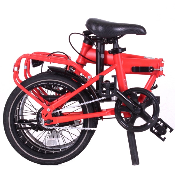 エマージェンシーバイク-K 16インチ 折りたたみ自転車