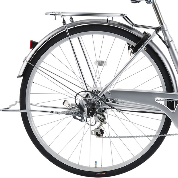 トラッドラインS-O 27インチ 6段変速 オートライト シティサイクル