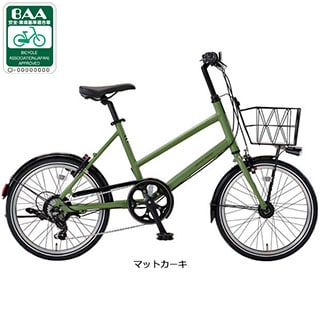 オフィスプレスTM BAA-O 20インチ 外装7段変速 ミニベロ 自転車