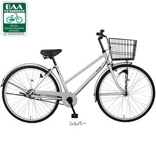27, シルバー, シティサイクル - サイクルベースあさひ