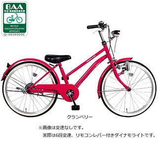 イノベーションファクトリージュニア BAA-O 24インチ 6段変速 子供用