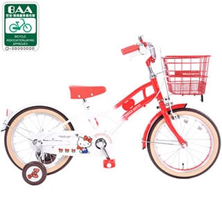 おそろい自転車 ハローキティ 160 BAA-O 16インチ あさひ