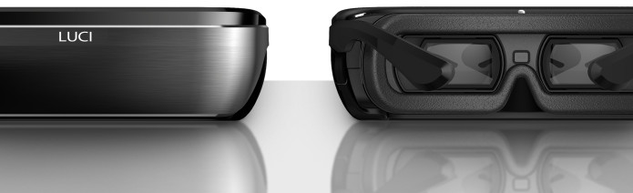 LUCI immers｜3D/8Kをオンデマンドで楽しめるポータブルウェアラブル