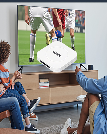 Android 14 TV Box 2025, M1 Plus 4K Ultra HD Streaming Device for