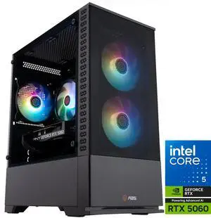 MXZ Gaming PC Computer Intel Core i5 9400F, RTX 3050, 8GB*2(16GB