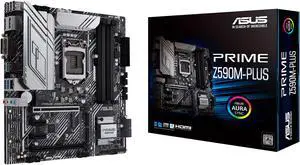 ASUS PRIME Z390M-PLUS LGA 1151 Micro ATX Intel Motherboard