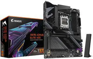 GIGABYTE X870E AORUS PRO AM5 LGA 1718, ATX, DDR5, 4x M.2, PCIe 5.0