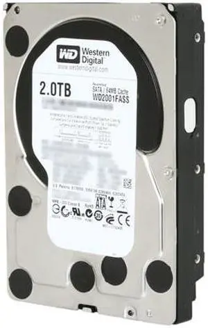 Refurbished: Western Digital Black WD2001FASS 2TB 7200 RPM 64MB