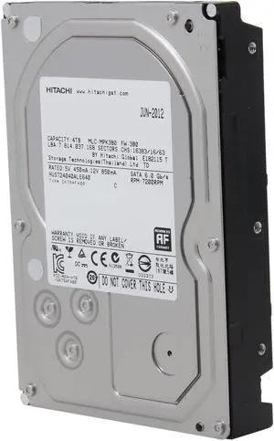 HGST Ultrastar 7K4000 4TB 7200 RPM 3.5