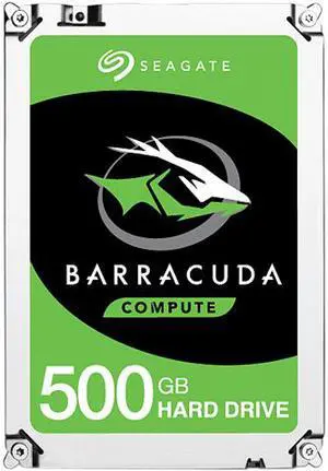 Seagate 500GB BarraCuda 5400 RPM 128MB Cache SATA 6.0Gb/s 2.5