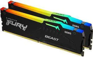 CORSAIR Vengeance RGB 16GB (2 x 8GB) 288-Pin PC RAM DDR5 5200 (PC5