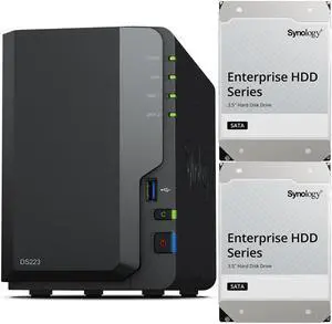 Synology 2-bay DiskStation DS223 (Diskless) - Newegg.com