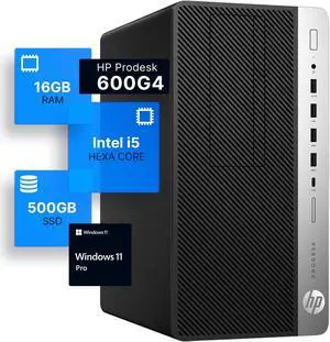 Refurbished: HP Z2 G5 Mid-Tower Workstation - Intel Core i5-10500