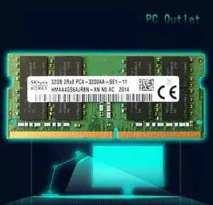 32GB Hynix HMAA4GS6AJR8N-XN DDR4 3200MHz SODIMM 260-pin Laptop